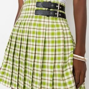 AKIRA pleated mini skirt